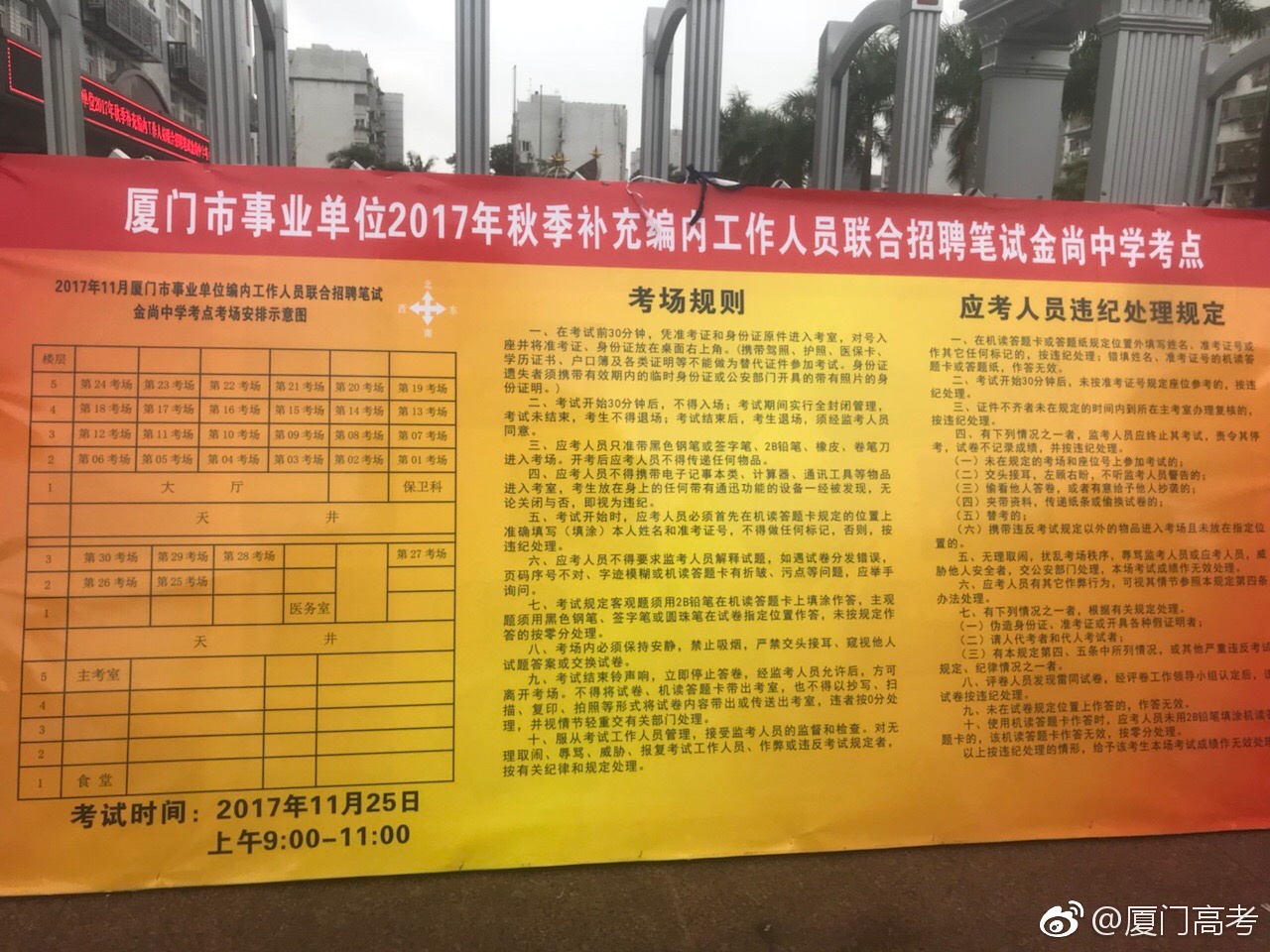 厦门集美公务员报考条件详解