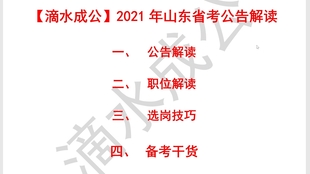 山东公务员报考条件公布，解读与准备